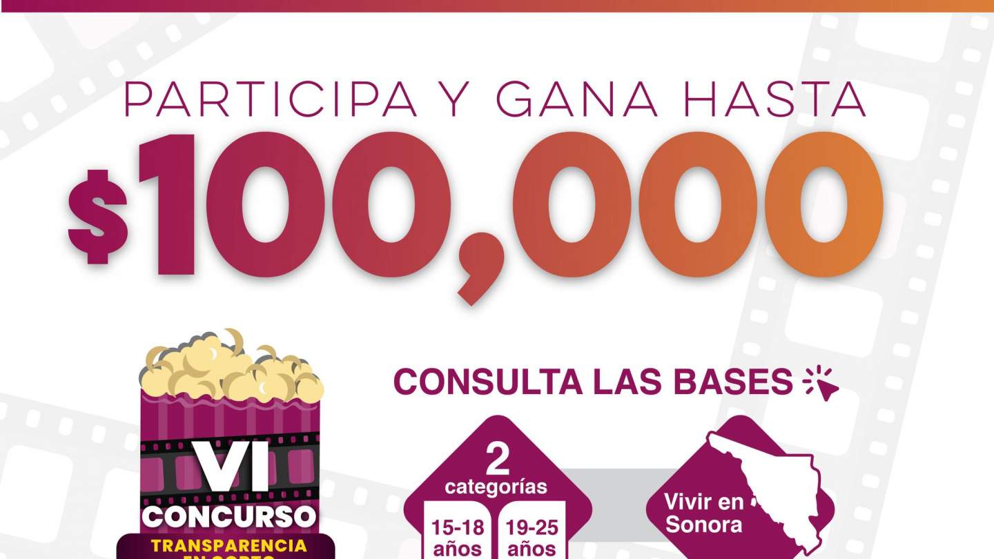 Convocatoria Transparencia en Corto Sonora 2024